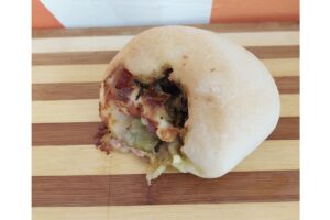 Panino con Zucchine e Prosciutto cotto 